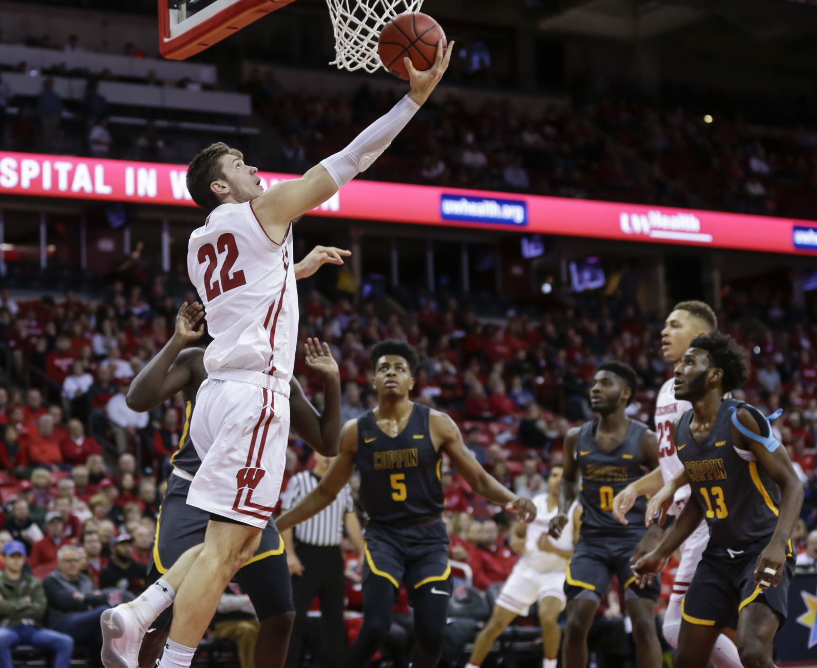 Ethan Happ - Triple-double